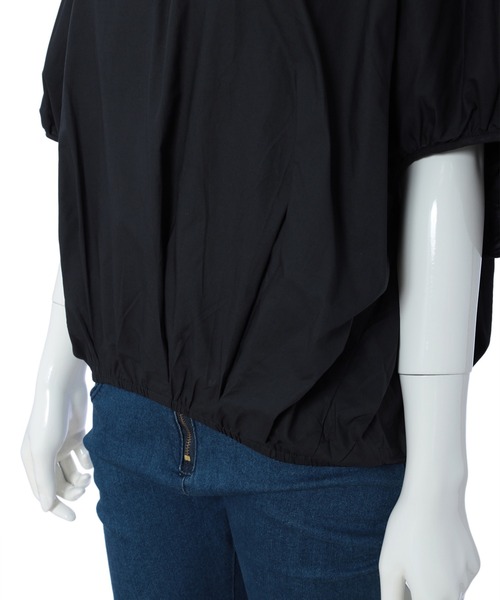 fifth（フィフス）の「バックリボンバルーントップス（シャツ/ブラウス・レディース・ホワイト/ブラック・MEDIUM）」の5枚目の写真