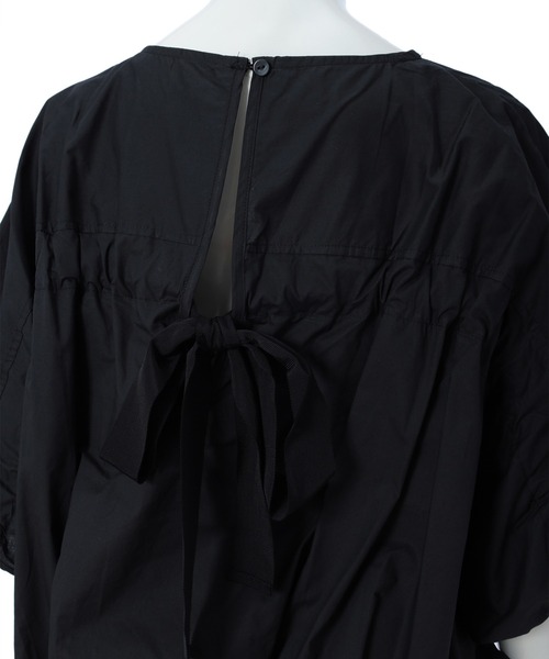 fifth（フィフス）の「バックリボンバルーントップス（シャツ/ブラウス・レディース・ホワイト/ブラック・MEDIUM）」の4枚目の写真