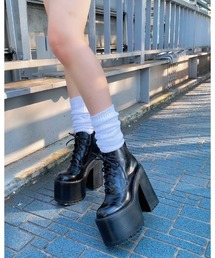 Jeffrey Campbell（ジェフリーキャンベル）の「タンクソールレースアップブーツ（ブーツ）」