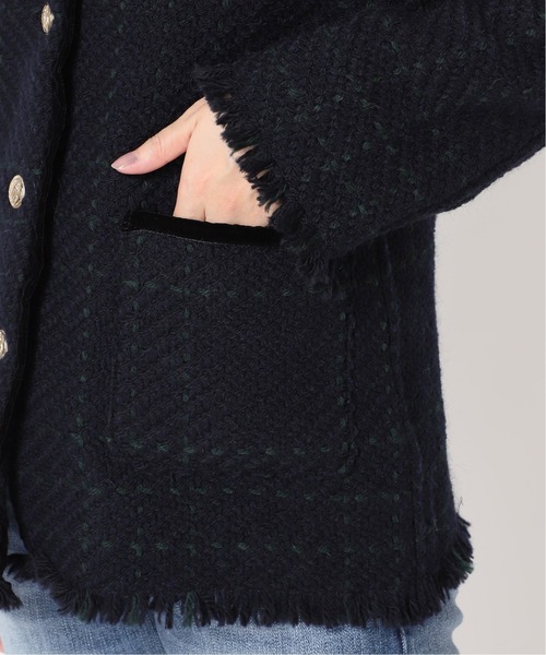 【新品タグ付】La TOTALITE ジョンブラニガン ニットジャケット JOHN BRANIGAN/ジョンブラニガン】ニットジャケット | ラ トータリテ