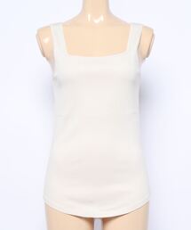 earth music&ecology | ランダムリブスクエアタンクトップ ＊(タンクトップ)