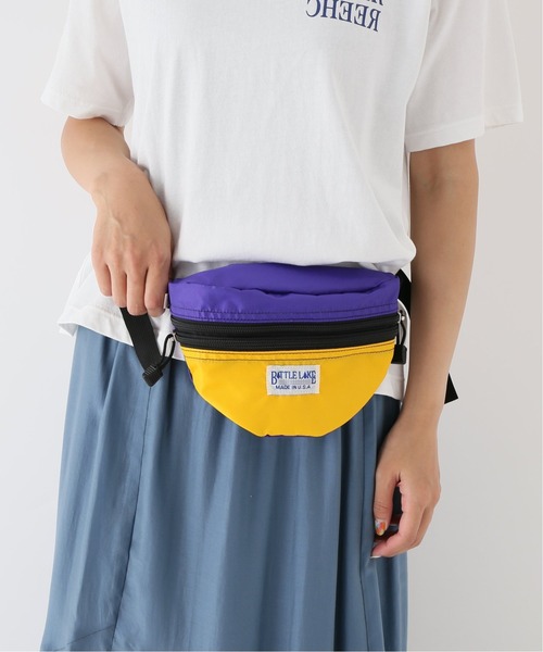 BATTLE LAKE(バトルレイク)の「【BATTLE LAKE/バトル レイク】WASTPOUCH ベッチュウ A/PURPLE(ボディバッグ/ウエストポーチ・レディース・パープル/ブルー系その他・FREE)」の10枚目の写真