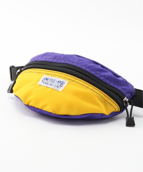 BATTLE LAKE(バトルレイク)の「【BATTLE LAKE/バトル レイク】WASTPOUCH ベッチュウ A/PURPLE(ボディバッグ/ウエストポーチ・レディース・パープル/ブルー系その他・FREE)」の9枚目の写真