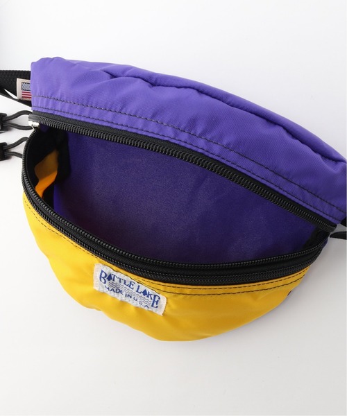 BATTLE LAKE(バトルレイク)の「【BATTLE LAKE/バトル レイク】WASTPOUCH ベッチュウ A/PURPLE(ボディバッグ/ウエストポーチ・レディース・パープル/ブルー系その他・FREE)」の8枚目の写真
