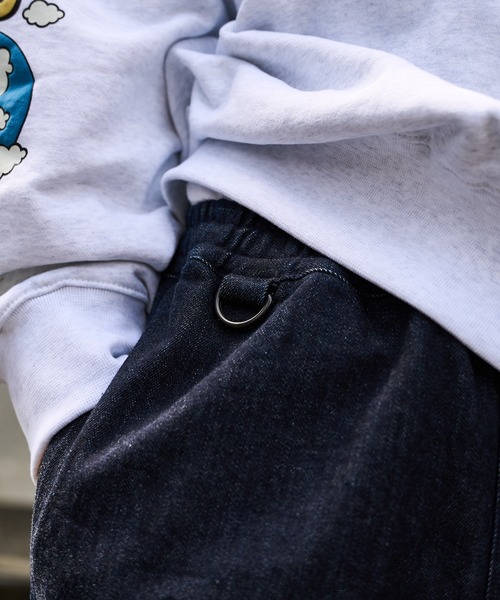 【PUBLUX/パブリュクス】デニムスケートワイドパンツ/チノパン（デニムパンツ）｜PUBLUX（パブリュクス）