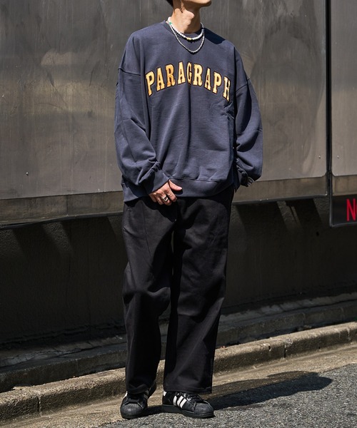 【PUBLUX/パブリュクス】デニムスケートワイドパンツ/チノパン（デニムパンツ）｜PUBLUX（パブリュクス）