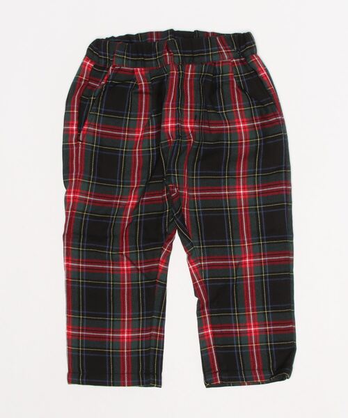 Wonder apartment（ワンダーアパートメント）の「タータンチェックパンツ（その他パンツ・キッズ・ブラック・130cm/110cm/100cm/120cm/90cm）」の3枚目の写真