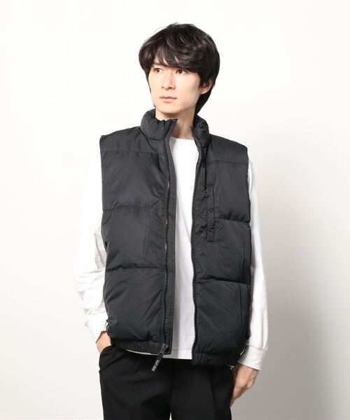 GAP（ギャップ）の「ヘビーウェイト ダウンベスト（ダウンベスト・メンズ・ブラック/ネイビー/シルバー系その他・M/L/S/XS/XL）」の7枚目の写真