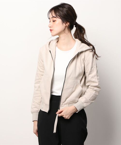 ALLSAINTS(オールセインツ)の「NARIA HOODIE BIKER | |NARIA フーディー バイカー(ライダースジャケット・レディース・オフホワイト・8/6/12/4/2/10)」の5枚目の写真