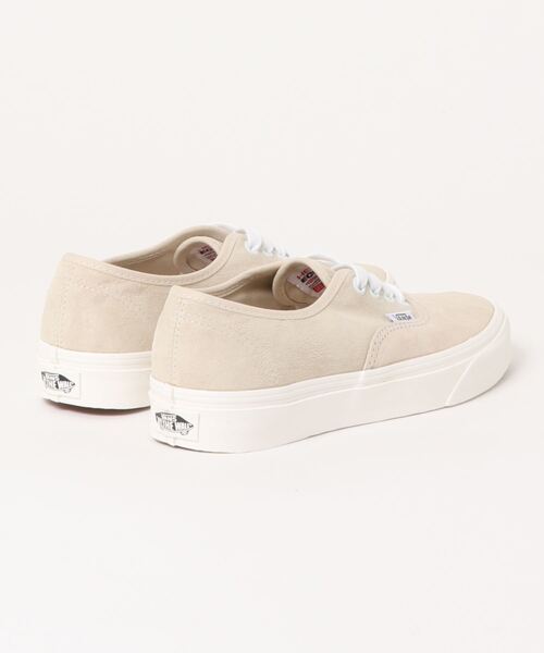 SLOBE IENA(スローブイエナ)の「【VANS / ヴァンズ】 AUTHENTIC PIG SUEDEスニーカー(スニーカー・レディース・アイボリー・23cm/23.5cm/24cm/24.5cm)」の3枚目の写真