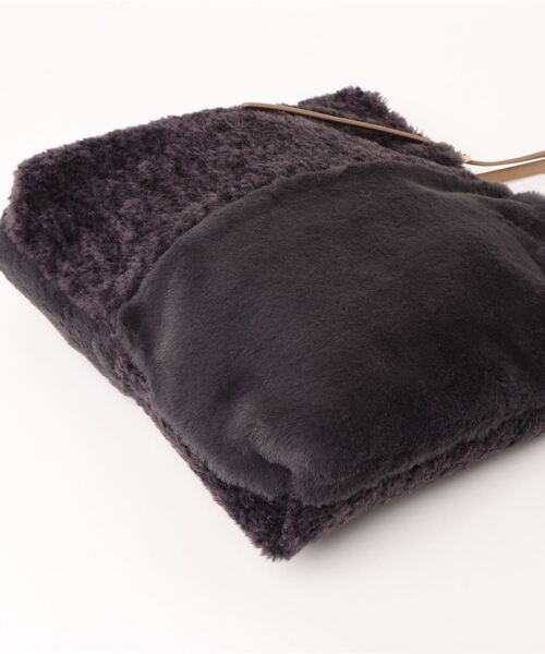 cache cache（カシュ カシュ）の「カシュカシュ cachecache / ベルトハンドルコンビファートート（トートバッグ・レディース・ベージュ/アイボリー/ダークグレー/グレー・FREE）」の6枚目の写真