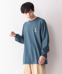 【BEN DAVIS/ベンデイビス】ミニゴリラワンポイントエンブレムロンT