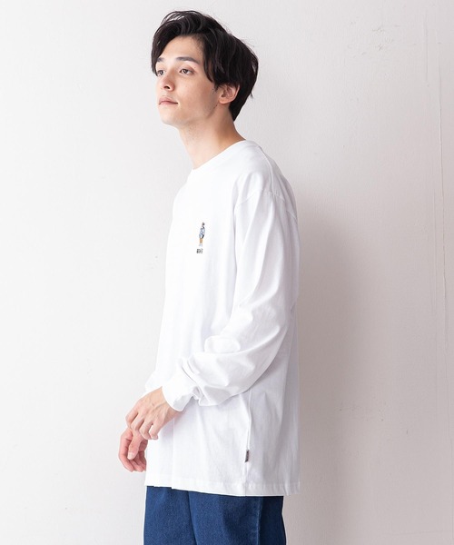 BEN DAVIS(ベンデイビス)の「【BEN DAVIS/ベンデイビス】ミニゴリラワンポイントエンブレムロンT(Tシャツ/カットソー・メンズ・ホワイト/グリーン/ブラック/ベージュ・MEDIUM/SMALL/LARGE/X-LARGE)」の21枚目の写真