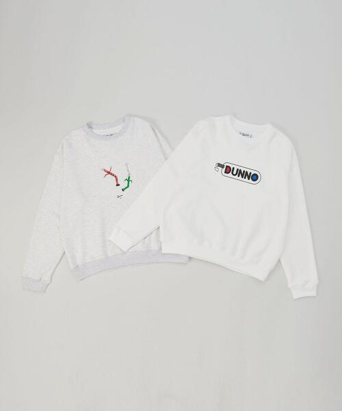 Dunno(ドノウ)の「【別注】<DUNNO(ダノウ)> hair logo/スウェット(スウェット・メンズ・ホワイト・M/L/XL)」の10枚目の写真