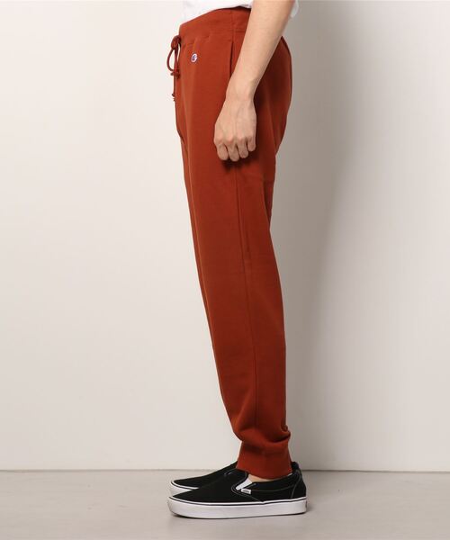 Champion（チャンピオン）の「【Champion/チャンピオン】ワンポイント スウェットリブパンツ（スウェットパンツ・メンズ・ネイビー/レンガ/ブラック/グレー/ライトブルー・L/XL/M）」の7枚目の写真