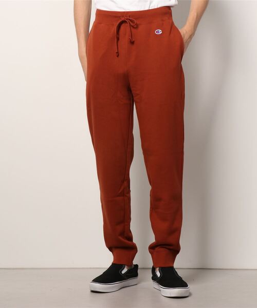 Champion（チャンピオン）の「【Champion/チャンピオン】ワンポイント スウェットリブパンツ（スウェットパンツ・メンズ・ネイビー/レンガ/ブラック/グレー/ライトブルー・L/XL/M）」の11枚目の写真