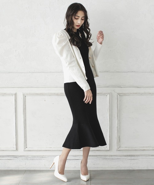 Julia Boutique（ジュリアブティック）の「ポインテッドトゥベーシックヒールパンプス/21510（パンプス・レディース・ブラック/ベージュ/アイボリー/パイソン/ホワイト系・LL/3L/S/M/L）」の20枚目の写真