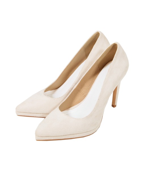 Julia Boutique（ジュリアブティック）の「ポインテッドトゥベーシックヒールパンプス/21510（パンプス・レディース・ブラック/ベージュ/アイボリー/パイソン/ホワイト系・LL/3L/S/M/L）」の9枚目の写真