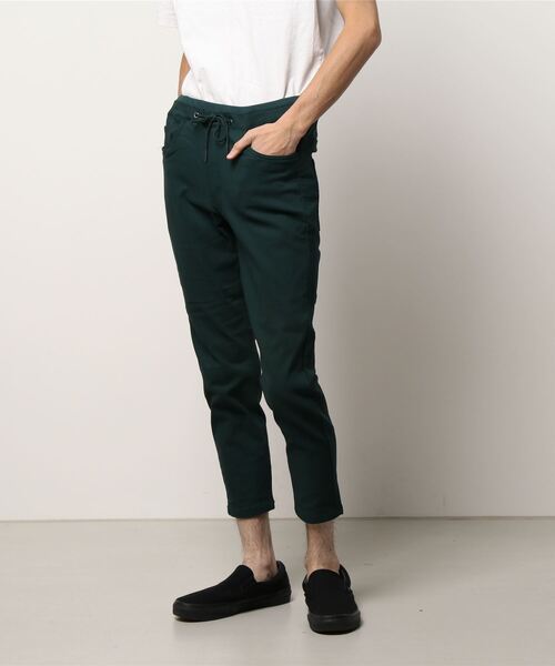 STYLEBLOCK(スタイルブロック)の「裏起毛ウエストRIB切替パンツ(その他パンツ・メンズ・ベージュ/C/ブラック/B/グリーン系その他・M/L)」の4枚目の写真