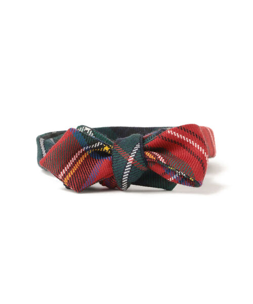 BEAMS PLUS（ビームスプラス）の「BEAMS PLUS / タータンチェック ウール ボウタイ（ネクタイ・メンズ・その他/その他1・ONE SIZE）」の5枚目の写真