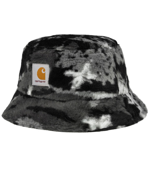 Carhartt(カーハート)の「Carhartt WIP/カーハート ダブリューアイピー ハイプレインズバケットハット I029549(ハット・メンズ・ブラック×グレー/グレー・M/L)」の2枚目の写真