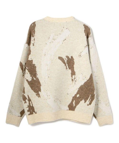 A4A（エーフォーエー）の「A4A/エーフォーエー/ペイントニット（ニット/セーター・メンズ・ベージュ/ブラック・FREE）」の16枚目の写真