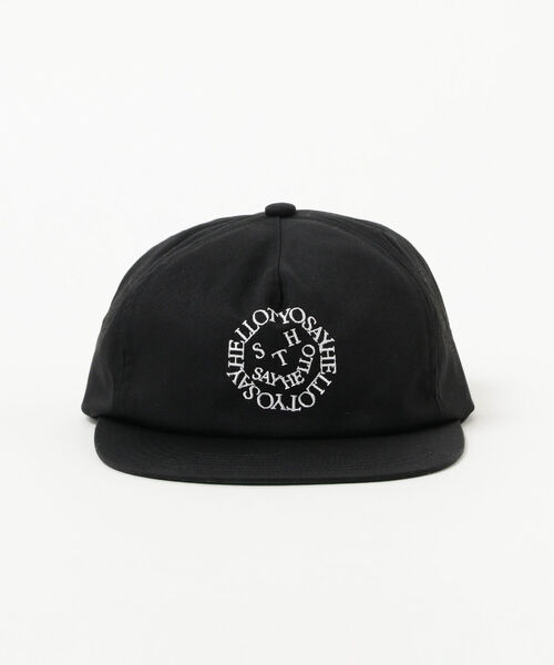 SAYHELLO(セイハロー)の「SAYHELLO / FACE LOGO CAP(キャップ・メンズ・ブラック・ONE SIZE)」の2枚目の写真