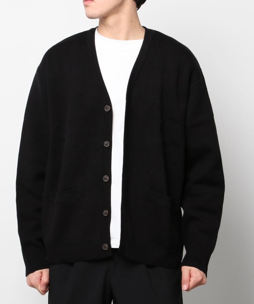 Paragraph(パラグラフ)の「PARAGRAPH-カーディガン【NO.015】(カーディガン/ボレロ・メンズ・ブラック/グレー/ブルー/グリーン・FREE)」の11枚目の写真