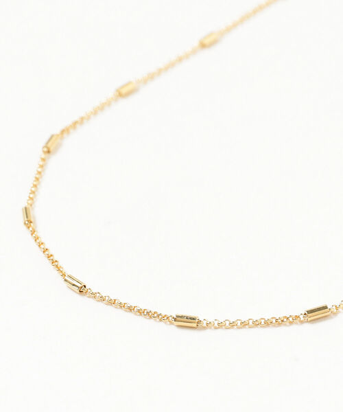 PHILIPPE AUDIBERT（フィリップ オーディベール）の「PHILIPPE AUDIBERT / ERIN ショートネックレス ゴールド（ネックレス・レディース・ゴールド・ONE SIZE）」の9枚目の写真