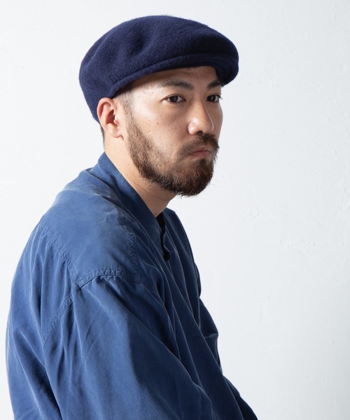 【セール】Classic Basque Wool Knit Hunting / クラシックバスクウールニットハンチング（ハンチング/ベレー帽）｜RACAL（ラカル）