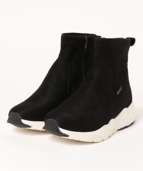 MICHEL KLEIN（ミッシェル・クラン）の「《MICHEL KLEIN》婦人カジュアルブーツ MK-5007（ブーツ・レディース・ブラック/グレー・23.5cm/23.0cm/24.0cm）」の2枚目の写真