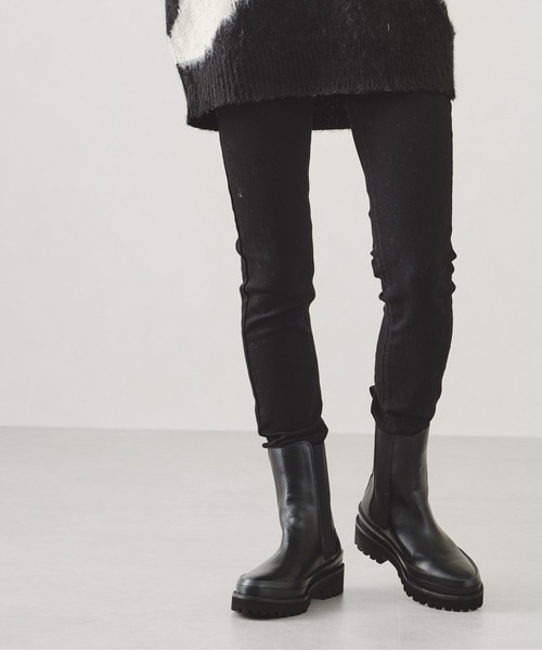 acro（アクロ）の「デニムスキニージーンズ/AC1246（デニムパンツ・レディース・ネイビー/ブラック・ﾌﾘ-）」の11枚目の写真