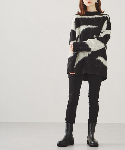 acro（アクロ）の「デニムスキニージーンズ/AC1246（デニムパンツ・レディース・ネイビー/ブラック・ﾌﾘ-）」の8枚目の写真