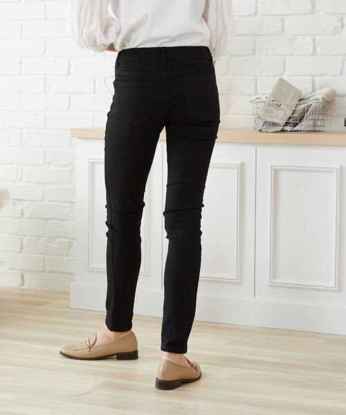 acro（アクロ）の「デニムスキニージーンズ/AC1246（デニムパンツ・レディース・ネイビー/ブラック・ﾌﾘ-）」の17枚目の写真