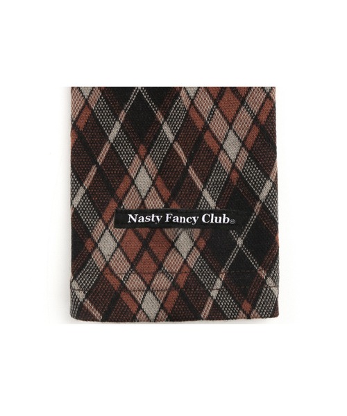 FANCY CLUB(ファンシークラブ)の「A'GEM/9 × .kom『 FANCY CLUB/ファンシークラブ』ARGYLE BUTTON CARDIGAN /アーガイル ボタンカーディガン(カーディガン/ボレロ・レディース・ブラウン/ブラック・FREE)」の15枚目の写真