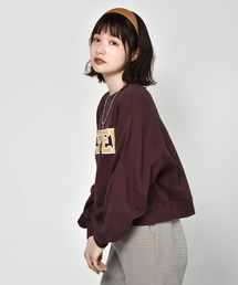 RETRO GIRL | カレッジロゴトレーナー(スウェット)