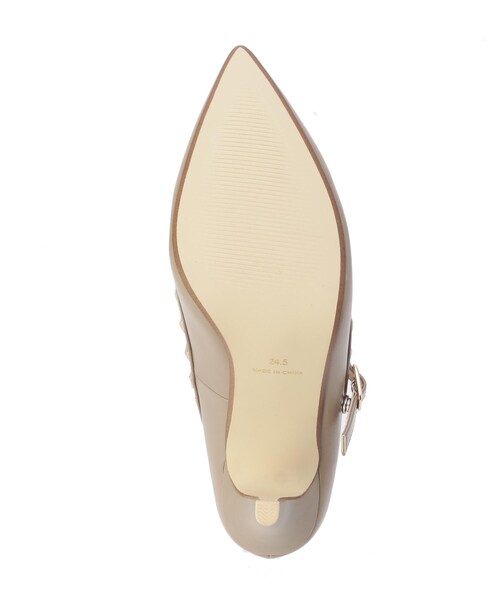 ESPERANZA（エスペランサ）の「Ｔストラップスタッズパンプス（パンプス・レディース・ブラック系8/アイボリー系8/こしょう色系5・22.5cm/23.5cm/24.5cm/23.0cm/24.0cm/25.0cm/21.5cm/22.0cm）」の4枚目の写真