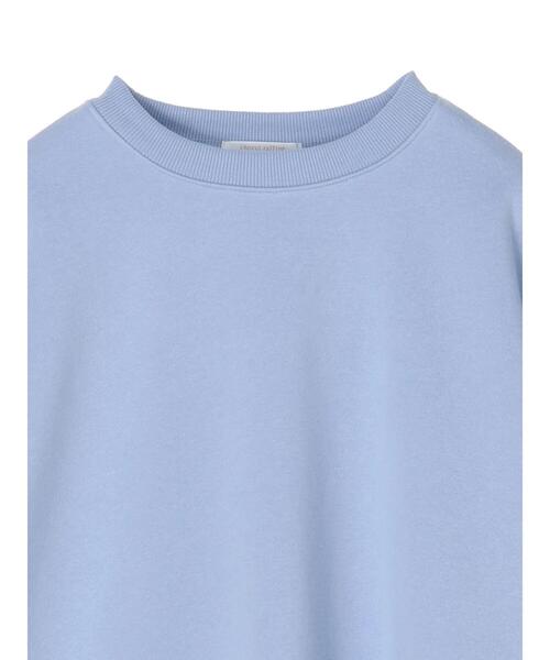 Green　Parks（グリーンパークス）の「裏起毛サイドスリットプルオーバー＊（スウェット・レディース・ブラック/サックスブルー/アイボリー・FREE）」の12枚目の写真