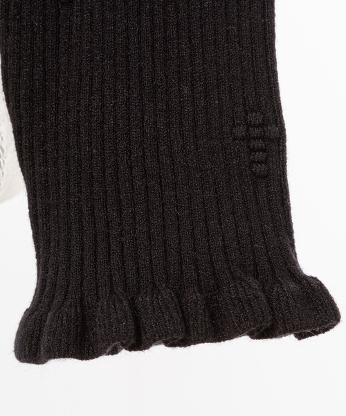 DearMyLove(ディアマイラブ)の「十字架リブチョーカーニットトップス(ニット/セーター・レディース・ブラック/ベビーピンク/ホワイト/パープル・LARGE/MEDIUM/XX-LARGE/X-LARGE)」の17枚目の写真