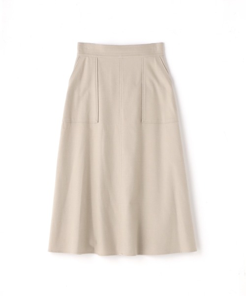 N.(N. Natural Beauty Basic)(エヌエヌナチュラルビューティーベーシック)の「【S Size Line】◆ウォームタッチトラペーズスカート(スカート・レディース・モカ/ナチュラル/モーブ系・SMALL/MEDIUM)」の20枚目の写真