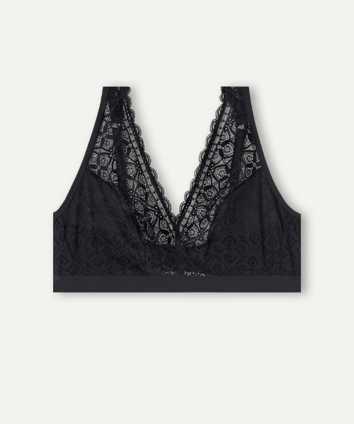 Intimissimi（インティミッシミ）の「Lara レース トライアングルブラ（ブラジャー・レディース・ブラック/キナリ・75B/80B/80C/70B/75C/B85）」の5枚目の写真