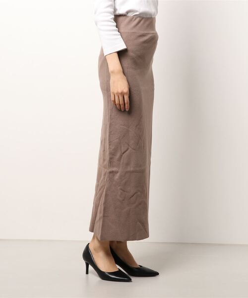 限定Price！SALE フロントスリット ニットスカート TINA：JOJUN