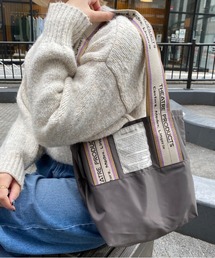 【新色追加】THEATRE PRODUCTS / Dailyrusset別注 / ジャガードテープバッグ(M)