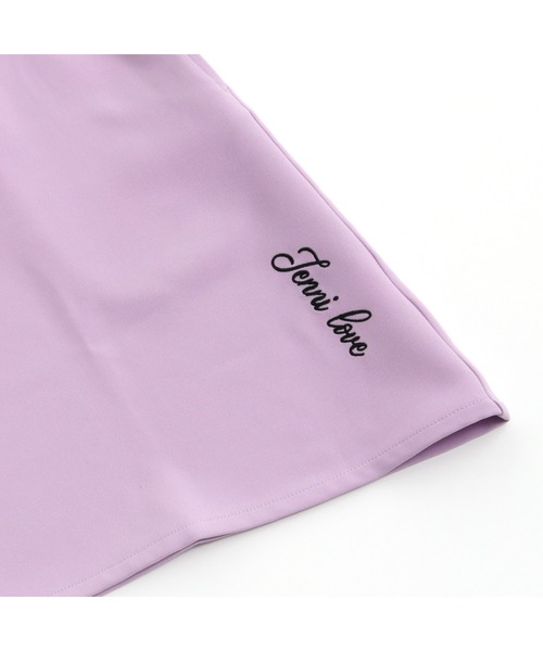 JENNI love（ジェニィラブ）の「前ボタンドッキングワンピ（ワンピース・キッズ・ベージュ/ラベンダー・140cm/160cm/150cm/130cm）」の14枚目の写真