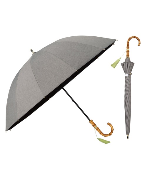 UVO（ウーボ）の「★完全遮光100% 最強の日傘「UVO（ウーボ）」12本骨 長傘 無地タッセル Wpc.（長傘・レディース・パープル/ベージュ/ブラック/ブルーグレー/オフホワイト/ピンク/ラベンダー/グレー・FREE）」の11枚目の写真