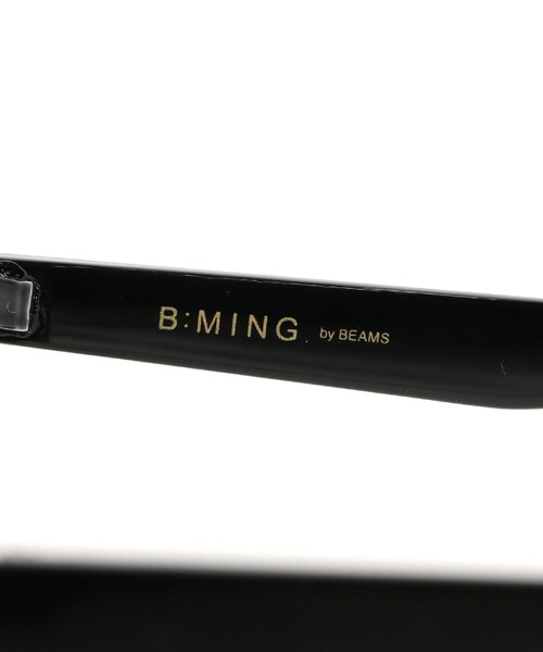B:MING by BEAMS(ビーミングバイビームス)の「太フレームクリア メガネ(サングラス・レディース・ブラック・ONE SIZE)」の10枚目の写真