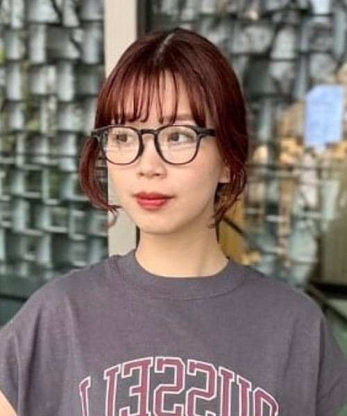 B:MING by BEAMS(ビーミングバイビームス)の「太フレームクリア メガネ(サングラス・レディース・ブラック・ONE SIZE)」の3枚目の写真