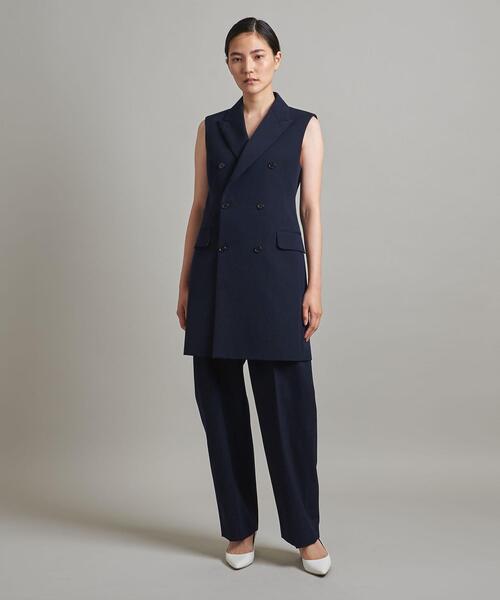 LOEFF（ロエフ）の「＜LOEFF（ロエフ）＞C/W ギャバ ベスト（ベスト 