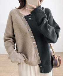 Doux Belle（ドゥーベル）の「アシメトリーニットトップス（ニット/セーター）」