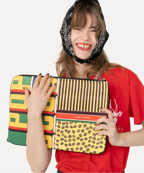HEY!MrsROSE(ヘイミセスローズ)の「HEY! Mrs ROSE(ヘイ!ミセスローズ)HEY!PCケース(PC・タブレットケース・レディース・イエロー/ブラウン/ホワイト/ブルー・FREE)」の20枚目の写真